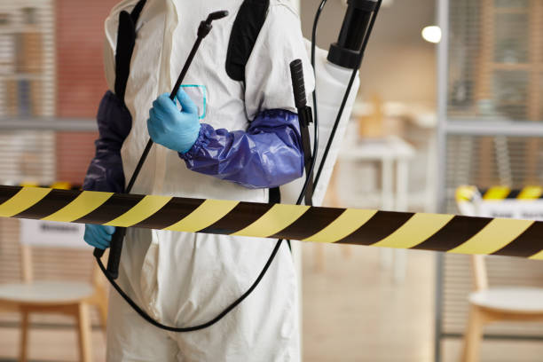 Professional Biohazard technician working in Monroe, MI